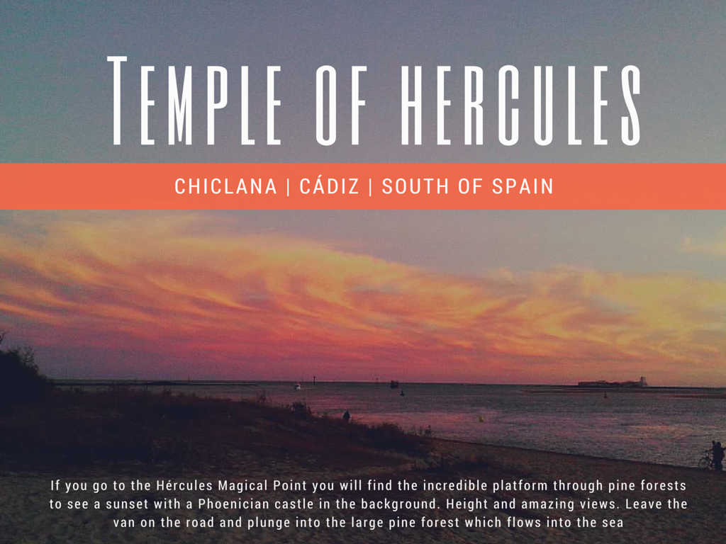 Temple Hercules in Spain Beach