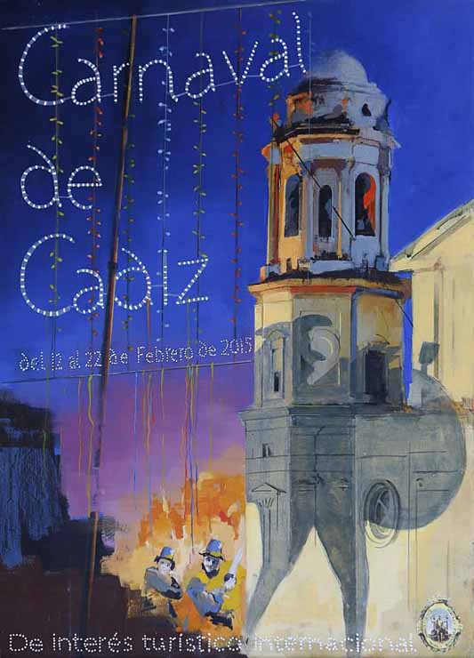 2015 Cadiz Carnival Poster