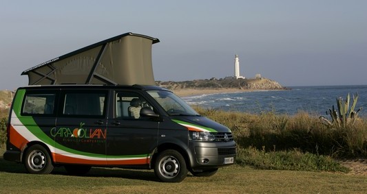 The new Vw T5 California in Caracolvan