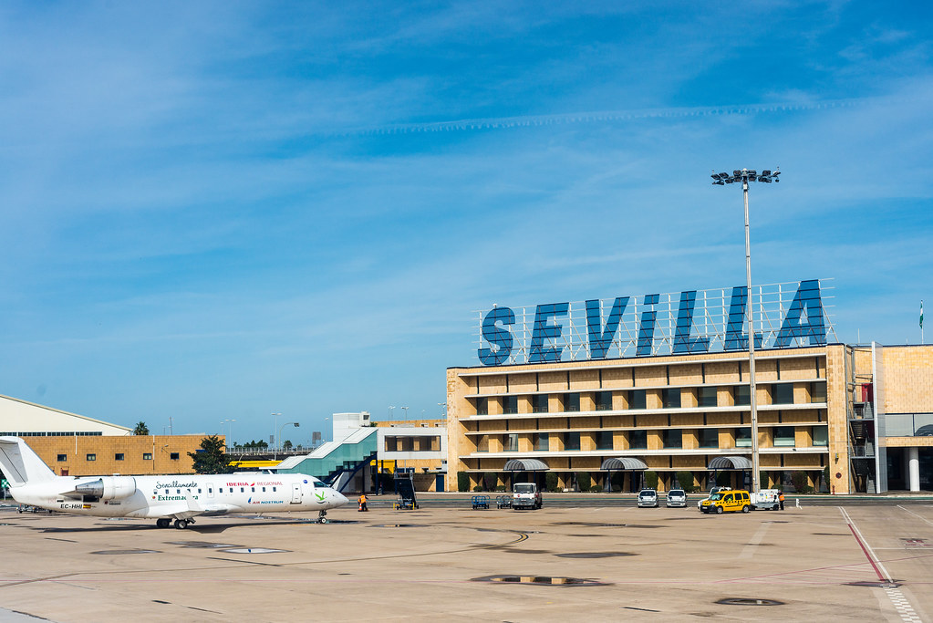 aéroport Camper location Séville