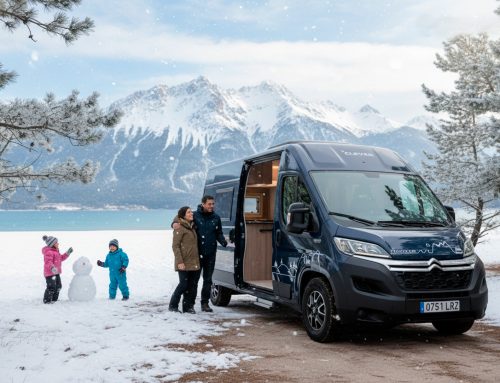 Christmas in a campervan